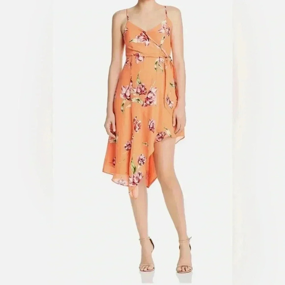 MSRP $358 Parker Monroe Womens Silk Blend Sleeveless Casual Dress Side Zip NWT - Picture 1 of 5